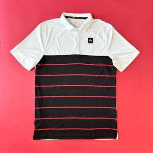 Nike Ohio State Striped Polo